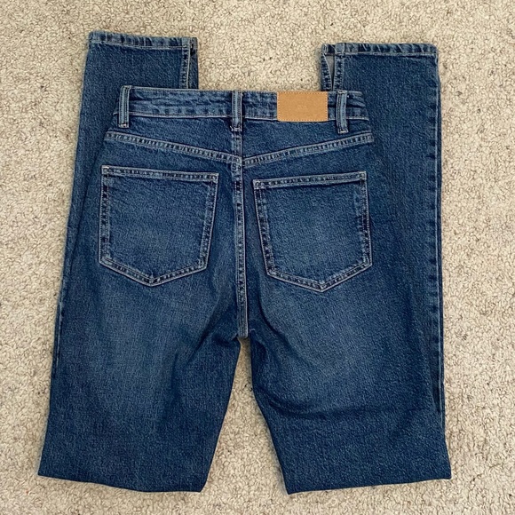 NWOT Zara Medium-Wash Jeans - Picture 5 of 6